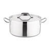 Nisbets Essentials Stainless Steel Stew Pot With Lid  320mm