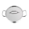 Nisbets Essentials Stainless Steel Stew Pot With Lid 240mm