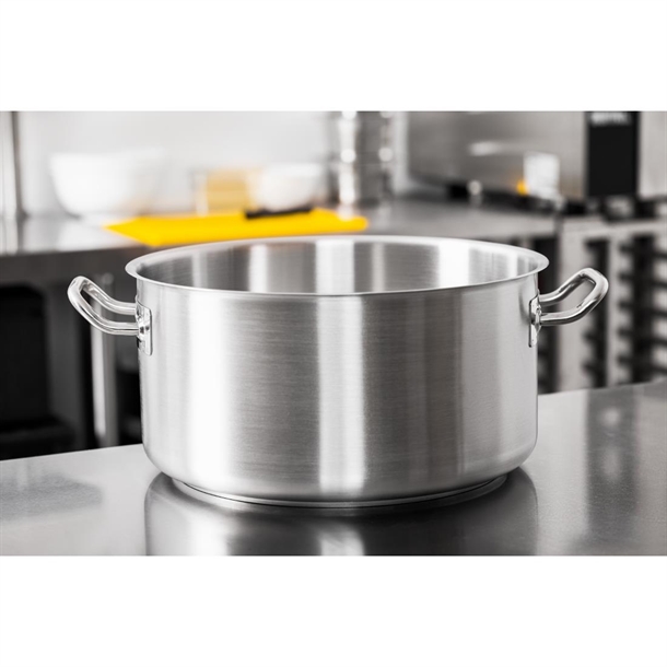 Vogue Stainless Steel Stew Pan 360mm
