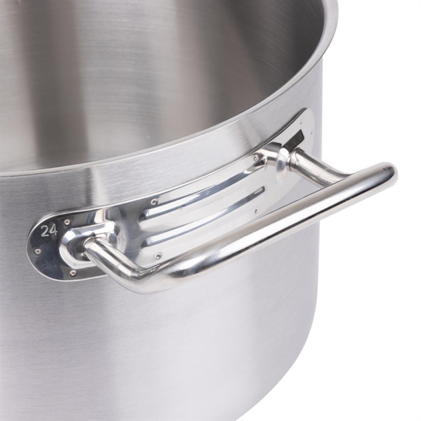 Vogue Stainless Steel Stew Pan 240mm