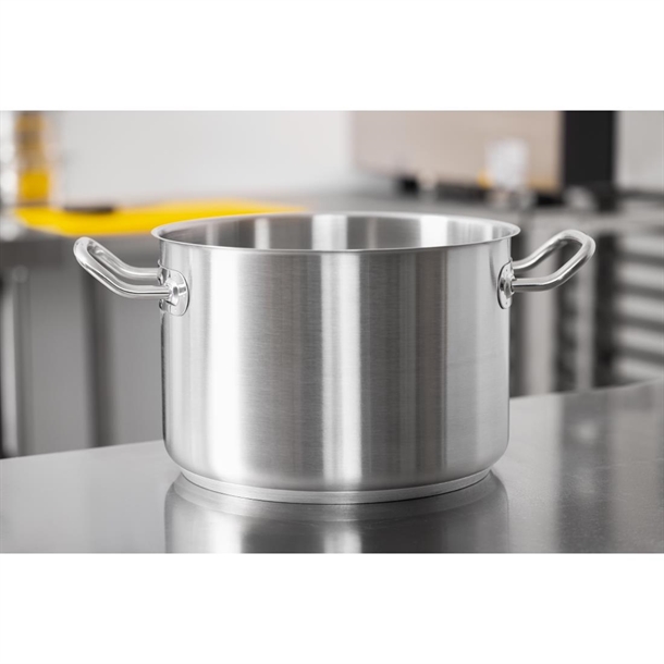 Vogue Stainless Steel Stew Pan 240mm