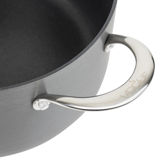 Vogue Anodised Aluminium Non-Stick Casserole Pan 240mm Vogue Anodised Aluminium Non-Stick Casserole Pan 240mm