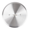 Vogue Stainless Steel & Aluminium Tri-Wall Stew Pan Lid 240mm