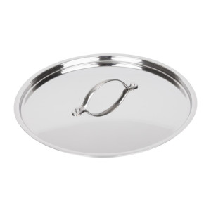 Vogue Stainless Steel & Aluminium Tri-Wall Stew Pan Lid 280mm