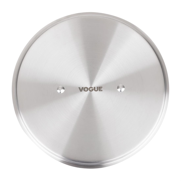 Vogue Stainless Steel & Aluminium Tri-Wall Stew Pan Lid 280mm Vogue Stainless Steel & Aluminium Tri-Wall Stew Pan Lid 280mm