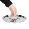 Vogue Stainless Steel & Aluminium Tri-Wall Stew Pan Lid 280mm Vogue Stainless Steel & Aluminium Tri-Wall Stew Pan Lid 280mm