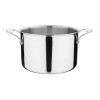 Vogue Stainless Steel & Aluminium Tri-Wall Stew Pan 240mm Vogue Stainless Steel & Aluminium Tri-Wall Stew Pan 240mm