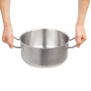 Vogue Stainless Steel Casserole Pan 240mm Vogue Stainless Steel Casserole Pan 240mm