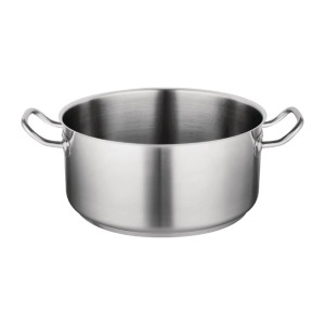 Vogue Stainless Steel Casserole Pan 360mm