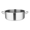 Vogue Stainless Steel Casserole Pan 360mm Vogue Stainless Steel Casserole Pan 360mm