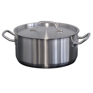 Förje Low Casserole Pot with Lid - 8Ltr