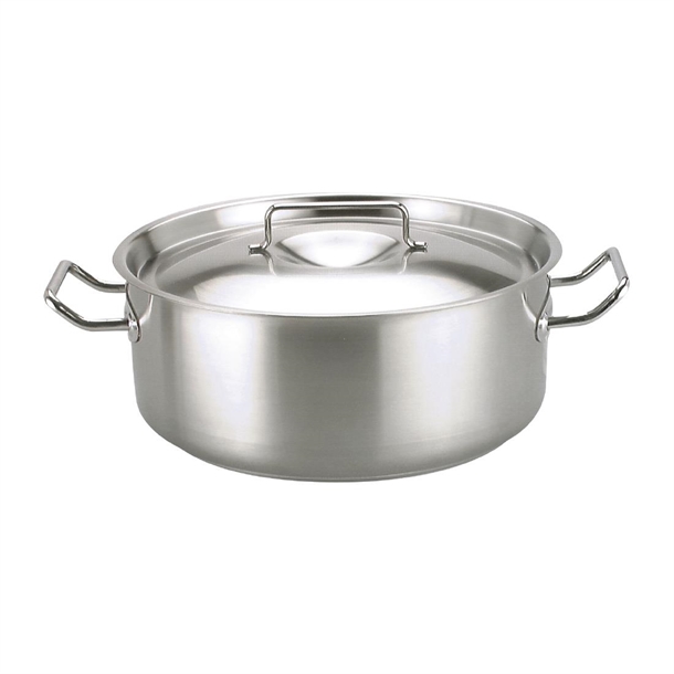 Chef Inox Elite Casserole Pot with Lid 18Ltr Chef Inox Elite Casserole Pot with Lid 18Ltr