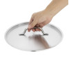 Vogue Stainless Steel Saucepan Lid 280mm