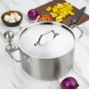 Vogue Stainless Steel Saucepan Lid 280mm