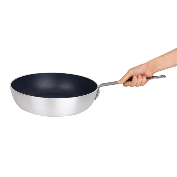 Vogue Aluminium Non-stick Teflon Platinum Plus Saute Pan 320mm Vogue Aluminium Non-stick Teflon Platinum Plus Saute Pan 320mm