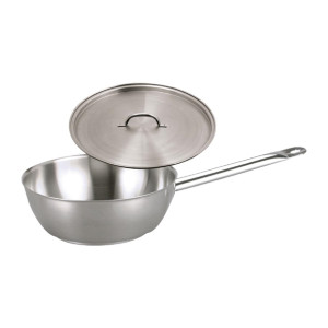 Chef Inox Elite Saute Pan with Lid 280mm Chef Inox Elite Saute Pan with Lid 280mm