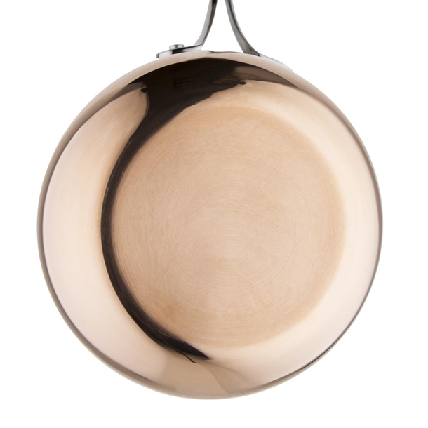 Vogue Copper Tri-Wall Flared Sauté Pan 200mm
