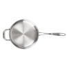 Vogue Stainless Steel & Aluminium Tri-Wall Sauté Pan 240mm