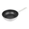 Vogue Stainless Steel Non-Stick Teflon Platinum Plus Sauté Pan 240mm