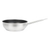 Vogue Stainless Steel Non-Stick Teflon Platinum Plus Sauté Pan 240mm