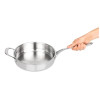 Vogue Stainless Steel & Aluminium Tri-Wall Sauté Pan 240mm