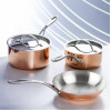 Vogue Cook Like A Pro 3-Piece Tri-Wall Copper Cookware Set Vogue Cook Like A Pro 3-Piece Tri-Wall Copper Cookware Set