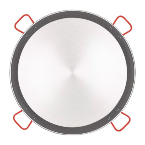 Chef Inox High Carbon Polished Steel Paella Pan 900mm