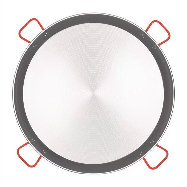 Chef Inox High Carbon Polished Steel Paella Pan 900mm