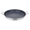 Vogue Aluminium Non-stick Teflon Platinum Plus Paella Pan 35cm