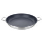 Vogue Aluminium Non-stick Teflon Platinum Plus Paella Pan 35cm