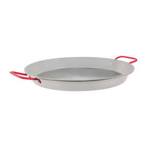 Chef Inox High Carbon Polished Steel Paella Pan 800mm