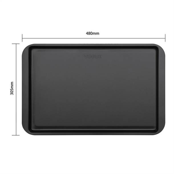 Vogue Non-Stick Baking Tray Large Vogue Non-Stick Baking Tray Large