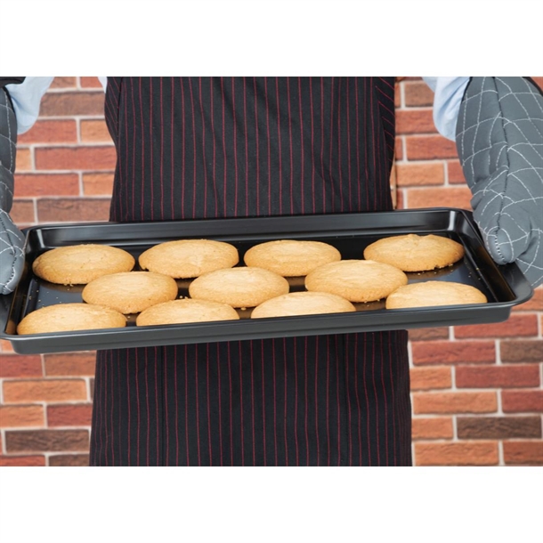 Vogue Non-Stick Baking Tray Large Vogue Non-Stick Baking Tray Large