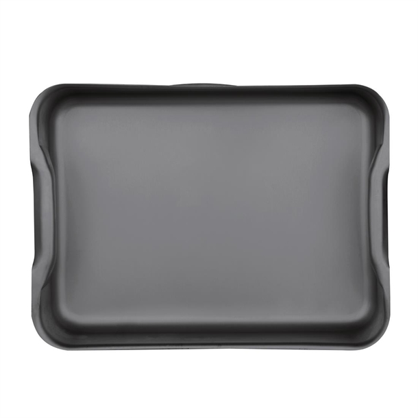 Vogue Anodised Aluminium Roasting Pan 370mm Vogue Anodised Aluminium Roasting Pan 370mm