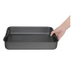 Vogue Anodised Aluminium Roasting Pan 370mm Vogue Anodised Aluminium Roasting Pan 370mm