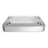 Vogue Aluminium Deep Roasting Pan 610mm
