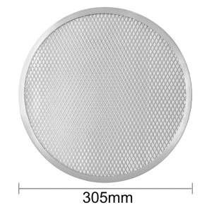 Vogue Aluminium Perforated Pizza Tray 305mm