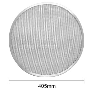 Vogue Aluminium Perforated Pizza Tray 405mm