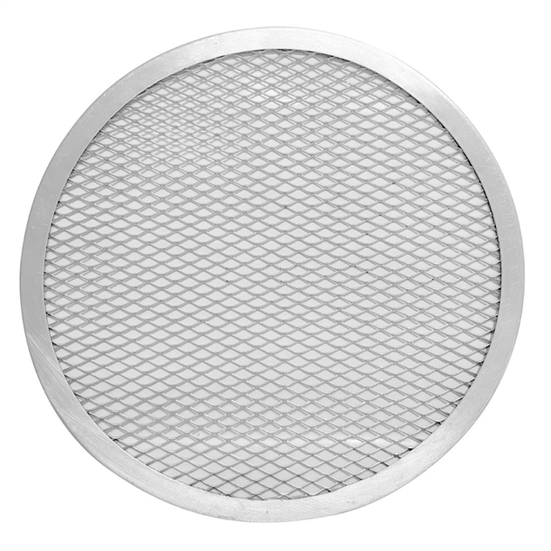 Vogue Aluminium Perforated Pizza Tray 230mm