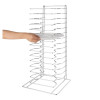Vogue Pizza Pan Stacking Rack 15 Slot Vogue Pizza Pan Stacking Rack 15 Slot