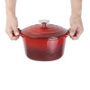 Vogue Red Round Casserole Dish 3.2Ltr Vogue Red Round Casserole Dish 3.2Ltr