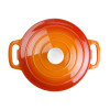 Vogue Orange Round Casserole Dish 4Ltr Vogue Orange Round Casserole Dish 4Ltr
