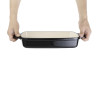 Vogue Black Rectangular Cast Iron Dish 2.8Ltr Vogue Black Rectangular Cast Iron Dish 2.8Ltr
