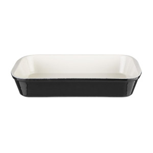 Vogue Black Cast Iron Roasting Dish 3080ml