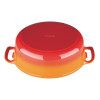Vogue Orange Oval Casserole Dish 5Ltr Vogue Orange Oval Casserole Dish 5Ltr