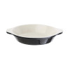 Vogue Black Round Cast Iron Gratin Dish 400ml Vogue Black Round Cast Iron Gratin Dish 400ml