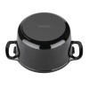 Vogue Black Round Casserole Dish 4Ltr Vogue Black Round Casserole Dish 4Ltr