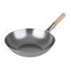 Vogue Mild Steel Wok Flat Base 356mm