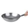 Vogue Mild Steel Wok Flat Base 356mm