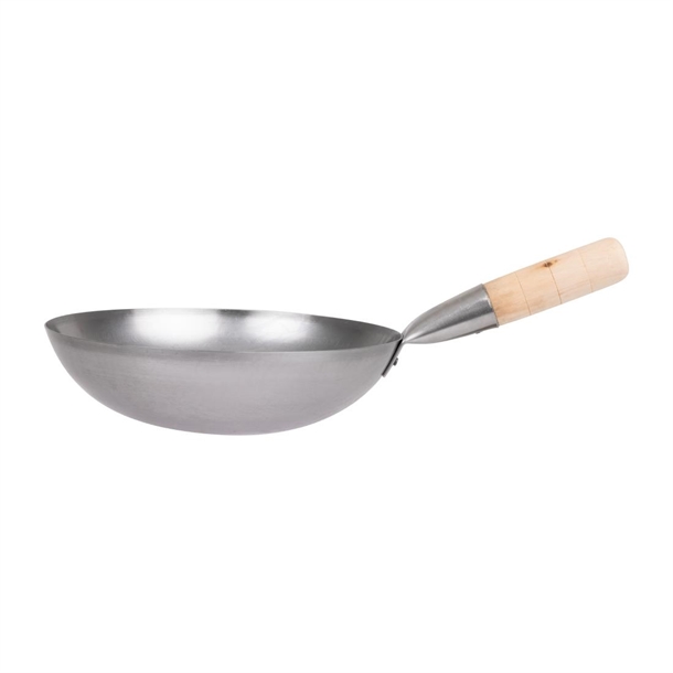 Vogue Mild Steel Wok Flat Base 254mm